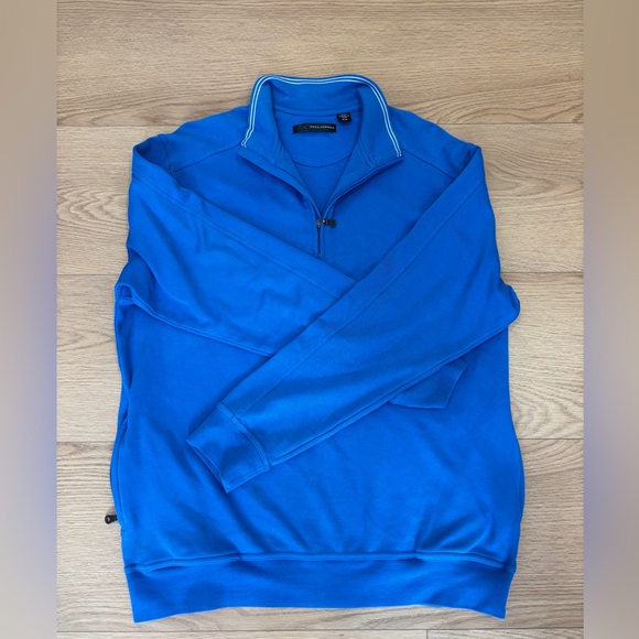 Greg Norman Golf Performance Quarter Zip Men’s Collection Vibrant Blue Tee M - Picture 1 of 6